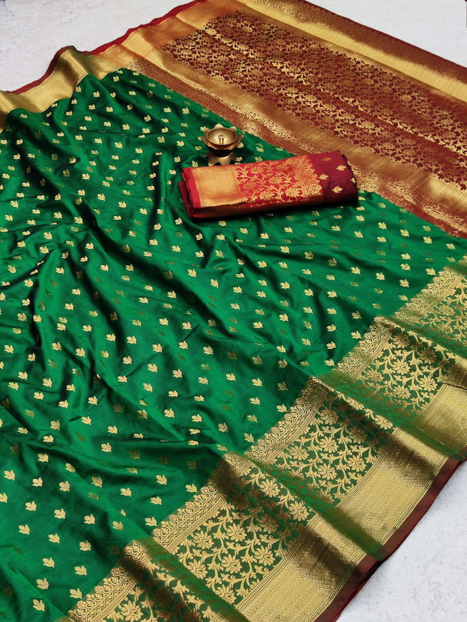 Meera 120 Festive Wear Wholesale Banarasi Silk Saree Catalog